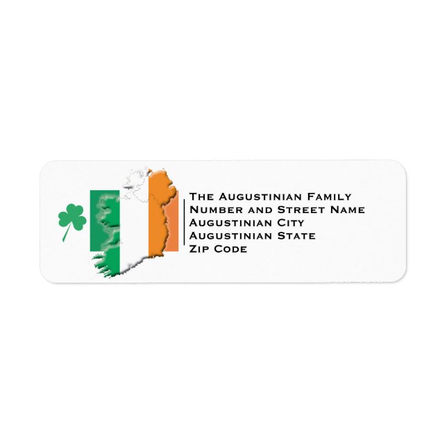 Patriotic | Shamrock | FLAG OF IRELAND (Front)