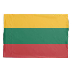Patriotic Single Pillowcase flag of Lithuania