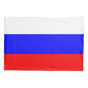 Patriotic Single Pillowcase flag of Russia