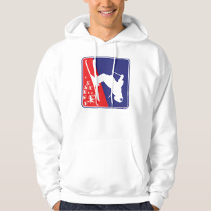 Patriotic Skier Hoodie