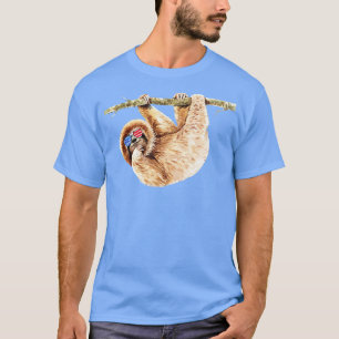 Patriotic Sloth Sloth Lovers T-Shirt