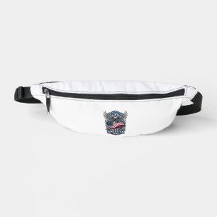 Patriotic Snake Skull Liberty Beast Animal Hybrid Bum Bags