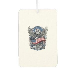 Patriotic Snake Skull Liberty Beast Animal Hybrid Car Air Freshener
