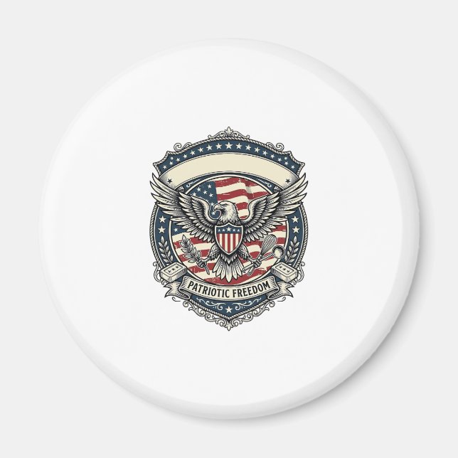 Patriotic Soap Maker  Magnet (Front)