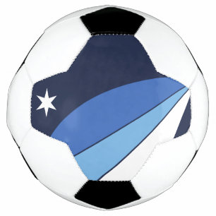 Patriotic Soccer Ball with Flag of Columbia