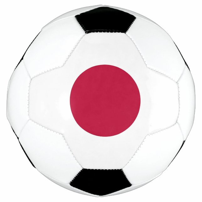 Patriotic Soccer Ball with Japan Flag (Front)