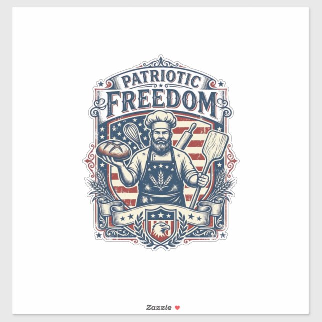 Patriotic Sourdough Baker (Sheet)