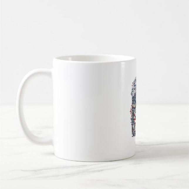 Patriotic Sourdough Baker Coffee Mug (Left)
