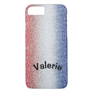 Patriotic Sparkle Personalised Cell Phone Case