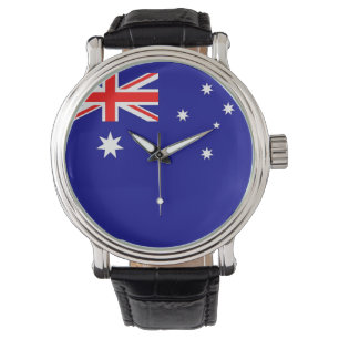 Patriotic, special watch with Flag of Australia