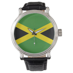 Patriotic, special watch with Flag of Jamaica