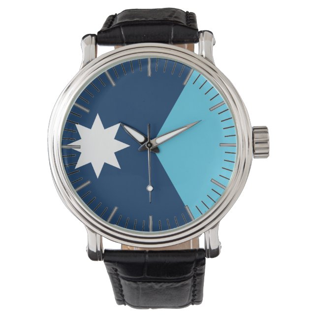 Patriotic, special watch with Flag of Minnesota (Front)