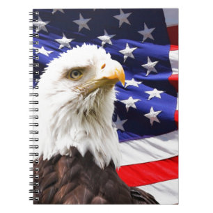 Patriotic Spiral Notebook