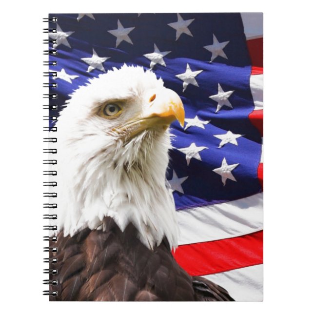 Patriotic Spiral Notebook (Front)