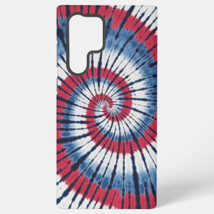 Patriotic Spiral Stars and Stripes Samsung Galaxy Case
