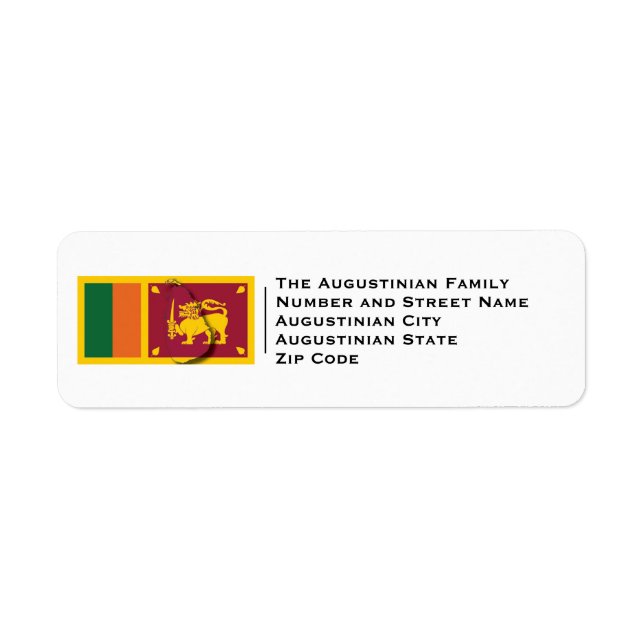 Patriotic | SRI LANKA FLAG (Front)