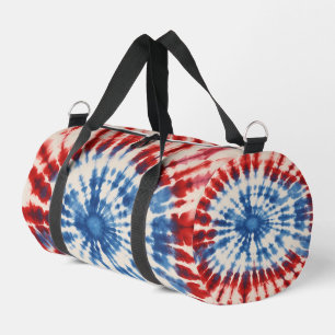 Patriotic Star Tie Dye Gear Bag