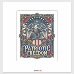 Patriotic Stargazer Vector Graphic Tee