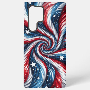 Patriotic Stars and Stripes with a Modern Twist  Samsung Galaxy Case