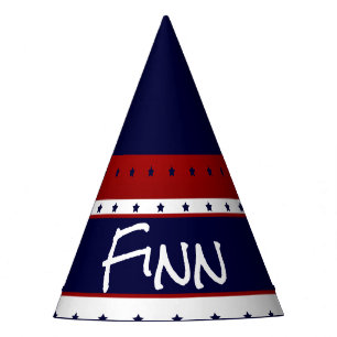 Patriotic Stars Baby  Baby Party Hat