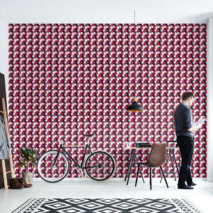 Patriotic Stars Background Curtain & Wallpapers