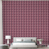 Patriotic Stars Background Curtain & Wallpapers