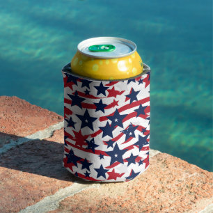 Patriotic Stars Can Cooler