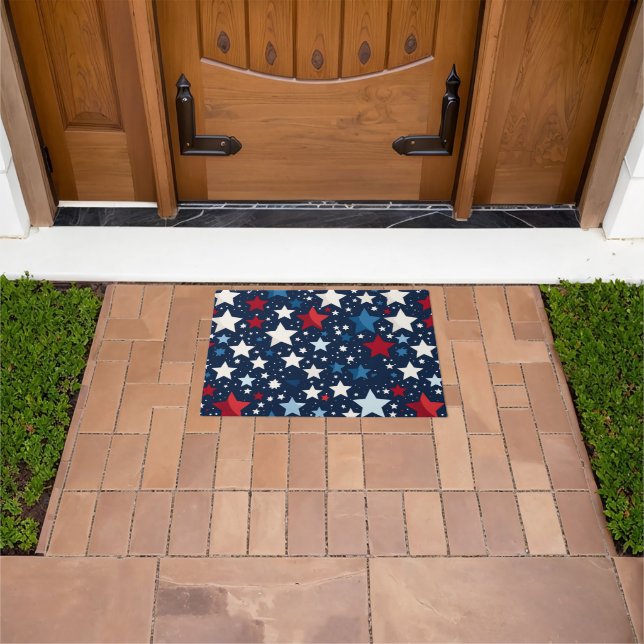 Patriotic Stars Doormat (Outdoor)