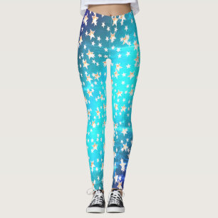 Patriotic stars leggings