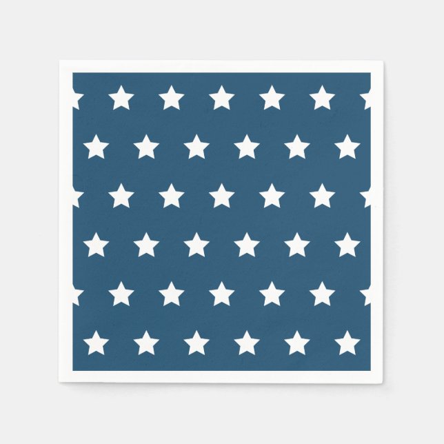 Patriotic Stars Napkins (Front)