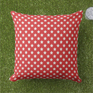 Patriotic Stars Outdoor Pillow