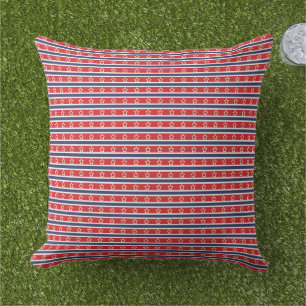 Patriotic Stars Outdoor Pillow