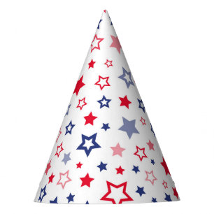 Patriotic Stars Party Hat