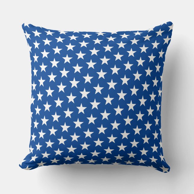 Patriotic Stars Pillow (Front)