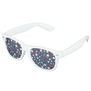 Patriotic Stars Retro Party Shades