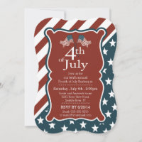 Patriotic Stars & Stripe 4th of July Party