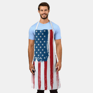 Patriotic Stars & Stripes  Apron