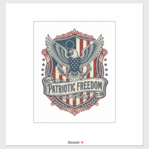 Patriotic State Pride Series Vector Graphic Tee (2