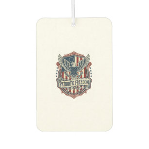 Patriotic State Pride Series Vector Graphic Tee (2 Car Air Freshener