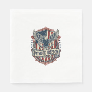 Patriotic State Pride Series Vector Graphic Tee (2 Napkin
