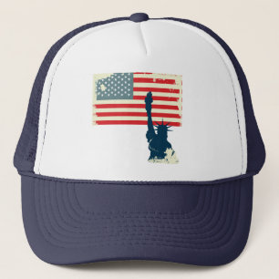 Patriotic Statue of Liberty Flag Hat