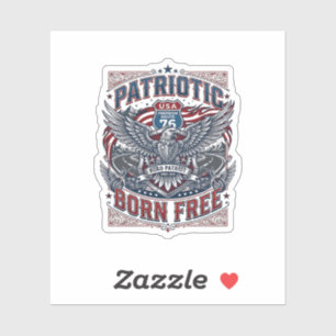 Patriotic Steel Road Guardian Biker Road Freedom P
