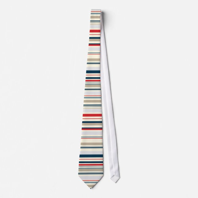 Patriotic Stripes Tie (Front)