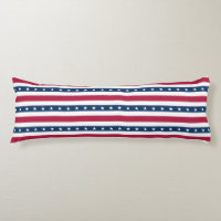 Patriotic Stripes with Stars (horizontal)