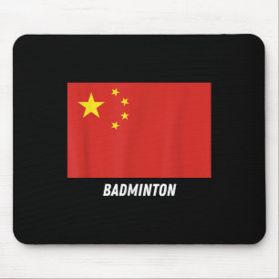 Patriotic Support Badminton China Team Sport China Mouse Pad