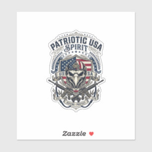 Patriotic Tactical Eagle Skull Military Inspired S