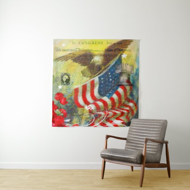 Patriotic Tapestry (In Situ)