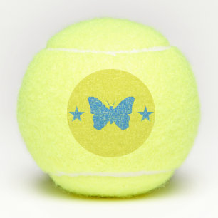 Patriotic Tennis Ball with Flag of Bady Bassit