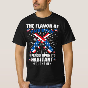 Patriotic The Flavour of Patriotism T-Shirt