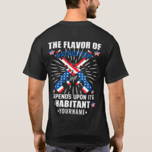 Patriotic The Flavour of Patriotism T-Shirt